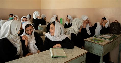 Taliban Allow Girls To Return To Some High Schools But With Big