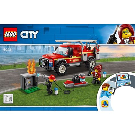 Are you looking for some lego inspiration? LEGO Fire Chief Response Truck Set 60231 Instructions ...