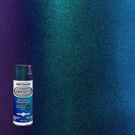 Blue Cosmos Rust Oleum Color Shift Spray Paint 372479 11 Oz