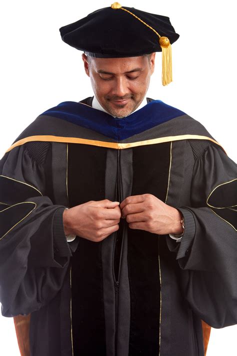 University Of Missouri Phd Regalia Set Doctoral Gown Phd Hood And