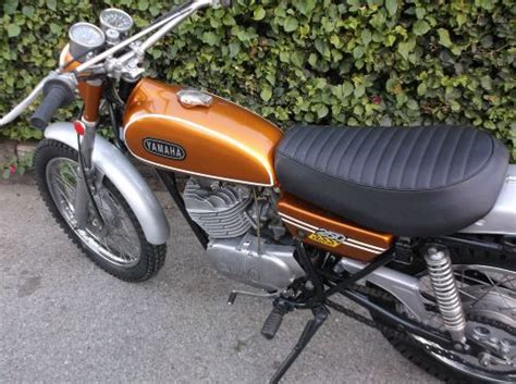 My unrestored yamaha 250 dt2 1972 and totaly restored yamaha 250 dt3 1973. 1972 Yamaha DT 1 ENDURO 250 for sale on 2040-motos