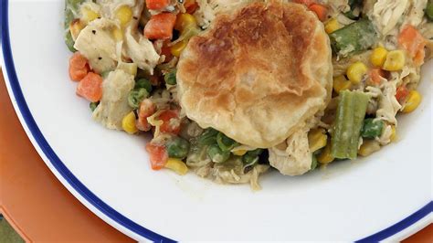 Pulp scooped out and put through a ricer, buttermilk, sour cream, freshly grated parmesan, kosher salt, freshly ground pepper, sherry vinegar, minced chives. Alton Brown's Curry Chicken Pot Pie | Recipes | stltoday.com