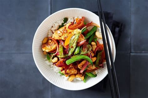 Here is a quick stir fried dish; Stir-fried Chicken in Chilli Jam with Vegetables and ...