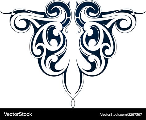 maori tribal tattoo royalty free vector image vectorstock