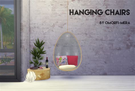 My Sims 4 Blog Ts3 Hanging Chair Conversion By Omorfimera
