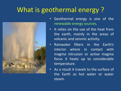 Ppt Geothermal Energy Powerpoint Presentation Free Download Id3681342