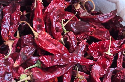 Red Dried Chili Peppers Free Stock Photo Public Domain Pictures