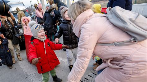 Ukraines Displaced Children Caught Up In Russias Attacks Reunited
