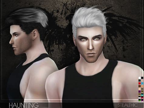 Haunting Male Hair By Stealthic At Tsr Sims 4 Updates