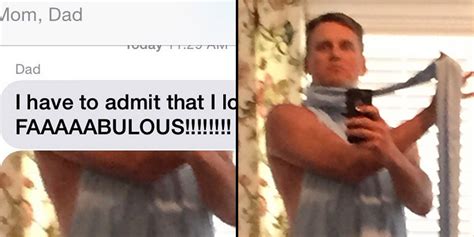 Hilarious Dad Tries On His Daughters Prom Dress And Wins The Internet