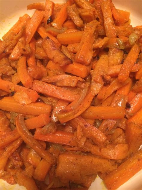 Recette carottes et patates douces roties sur recettes de mamy