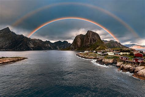 From Incredible Double Rainbow Over Norwegian Island To A Tightrope