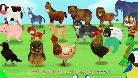 Animal Sounds Song Animal Sounds For Children To Learn Video