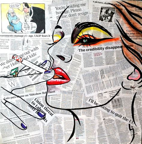 Nicotine Mixed Media And Acrylic On Canvas 70 X 70 Cm Pop Art