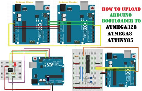 Arduino Bootloader To Atmega328 Atmega8 And Attiny85 Arduino Project Hub