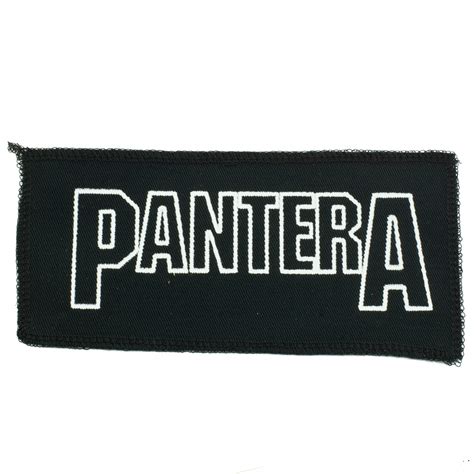 Long Patch Pantera Logo