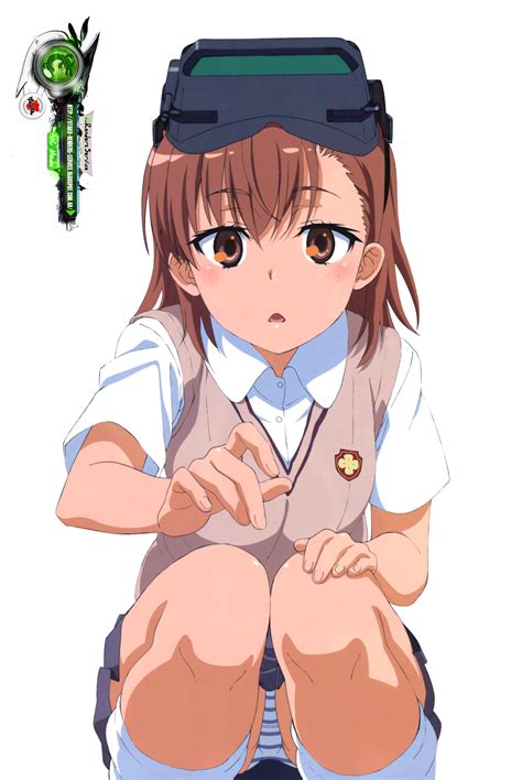 Railgunindexmisaka Imouto Kawaii Pantsu Angle Hd Render Ors Anime Renders