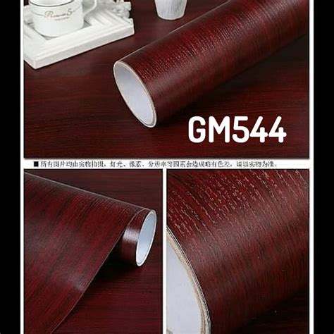Yuk, simak daftar harga pintu aluminium selengkapnya di bawah ini! Wallpaper Motif Kayu Coklat GM544 Wallpaper Stiker Dinding ...