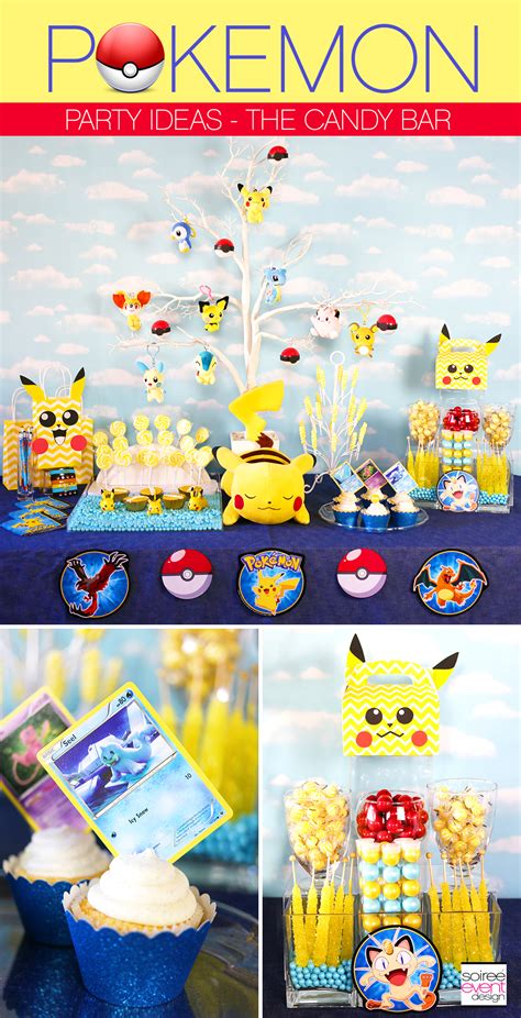 Pokemon Party Ideas How To Set Up A Pokemon Candy Bar