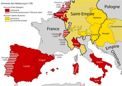 Hapsburg Empire as of 1700. | Holy roman empire, Roman empire, Empire