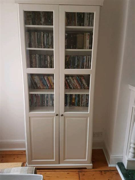 Sold Ikea Liatorp Bookcase With Glass Doors In Urmston Manchester