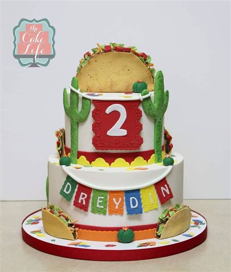 The cake while an elmo 2nd birthday cake would be the obvious choice, be bold and turn the spotlight on another sesame street star: Taco cake for Dreydin's 2nd birthday! #tacotuesday, #tacocake, #cakesdickinsonnd, #2ndbirthday ...