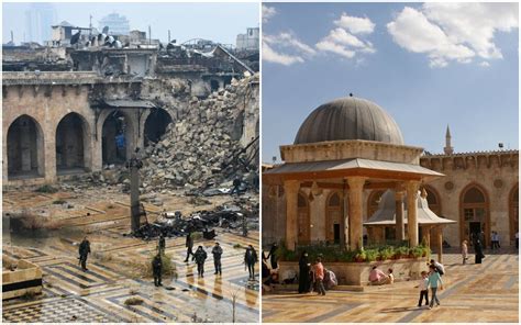 Scars Of The War Torn Aleppo Before And After Sputnik International
