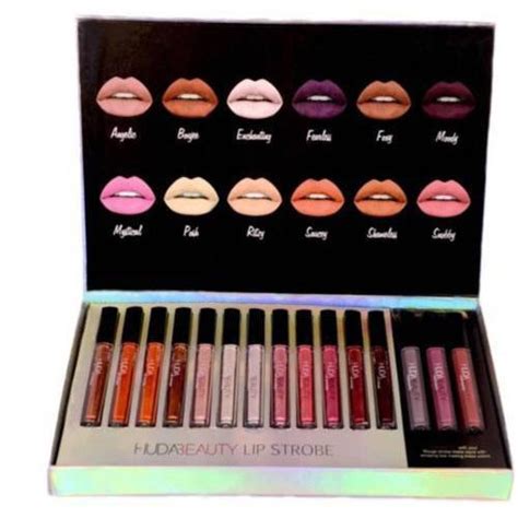 Huda Beauty Lip Strobe Set Type Of Packing Box For Personal Rs 1700