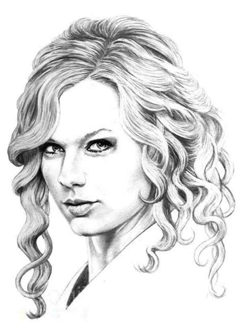 Printable Taylor Swift Coloring Pages