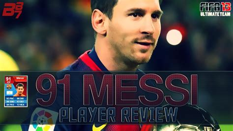 Fifa 13 Ultimate Team Player Review Ep06 The 91 Messi Youtube