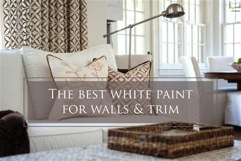 White paint for bedroom walls. Best White Paint Color for Walls and Trim - The Decorologist