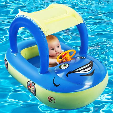 Hot Pin Break Out Style Leisure Shopping Baby Kids Inflatable Swim Boat