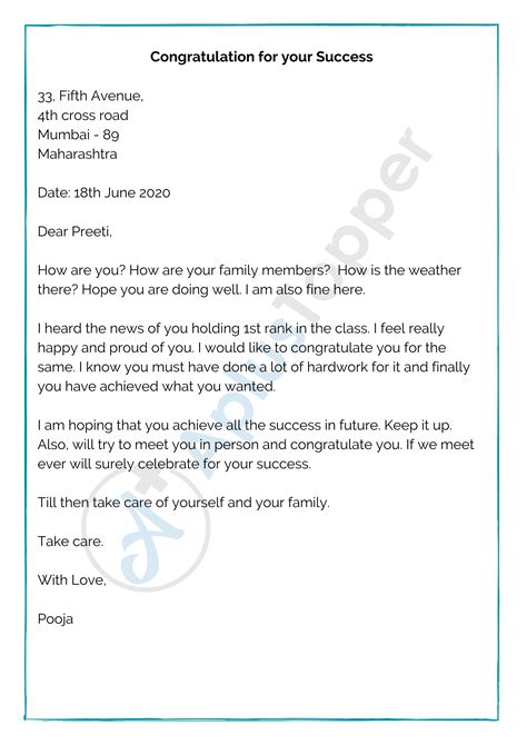 A friendly letter is used to update acquaintances with what has been happening in your life, as well as asking them how they have been doing. Informal Letter | Informal Letter Format, Samples. How To Write an Informal Letter Format?