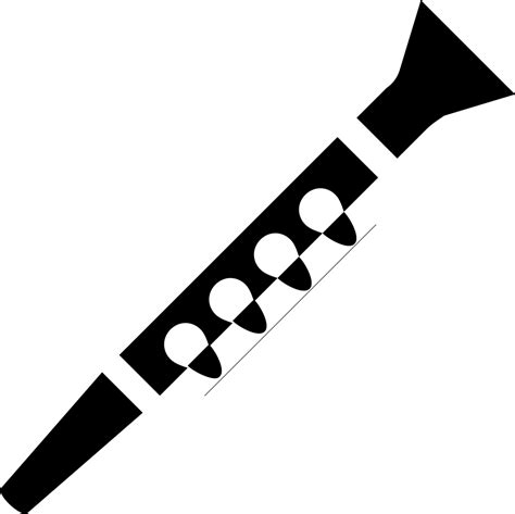 Clarinet Svg Png Icon Free Download 434130 Onlinewebfontscom