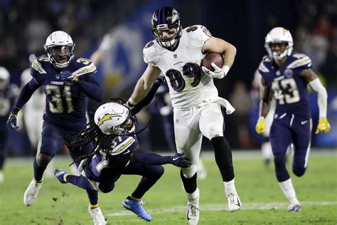 Jackson Leads Surging Ravens To 22 10 Victory Over Chargers Ap News