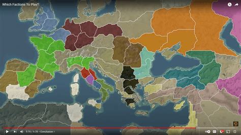 Rome Remastered Starting Faction Map Rtotalwar