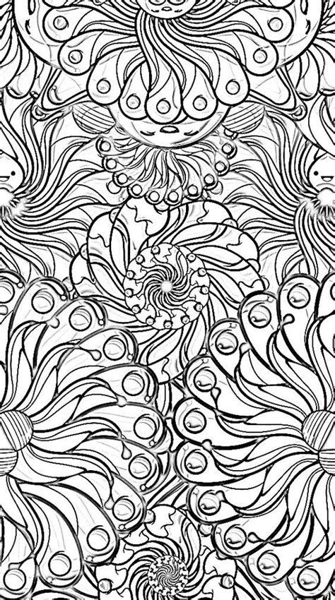 Coloring pages for adults with guide. Coloring Pages Swirls - Coloring Home