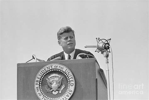 Portrait Of President John F Kennedy Photograph By Bettmann Fine Art