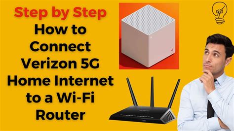 How To Connect Verizon G Home Internet To A WiFi Router Step By Step Tutorial YouTube