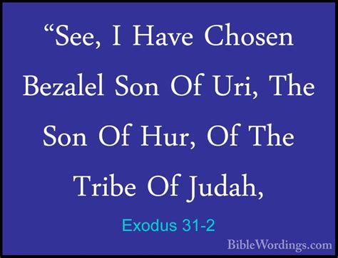 Exodus 31 Holy Bible English