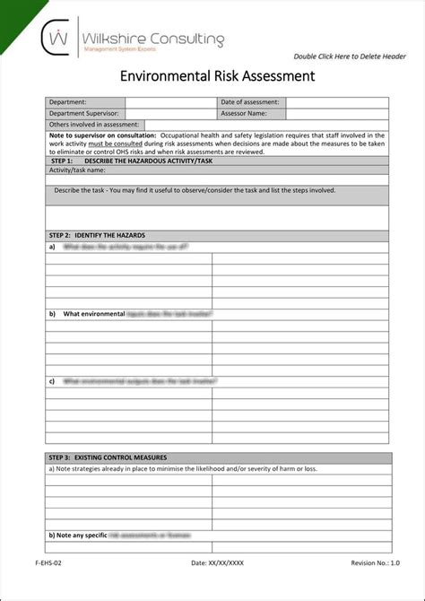 Iso 140012015 Environmental Management System Documentation Template