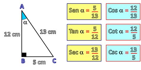 Cuales Son Las Funciones Trigonometricas De Un Triangulo Rectangulo Halos