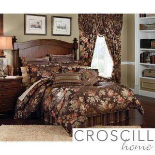 Croscill Classic Serafina Plum 4 Piece Comforter Bedding Set Assorted