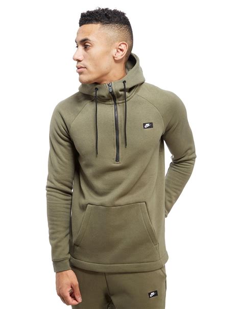 Offered in multiple styles on alibaba.com, nike hoodie men. Nike Cotton Modern 1/2 Zip Hoodie in Green for Men - Lyst