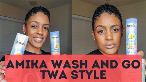 Amika Curl Corps Wash Day Short Twa Hairstyle 3c Hair Youtube