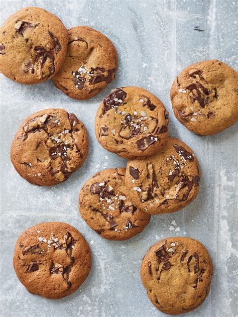 Combine all ingredients until the chocolate chips, in bowl of electric mixer. Perfect Chocolate Chip Cookie Recipe | Williams Sonoma Taste in 2020 | Salted chocolate chip ...