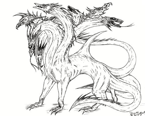 Find more scary dragon coloring page pictures from our search. Hydra Dragon Coloring Pages | Dragon coloring page ...
