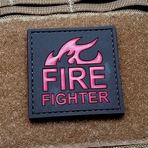 Firefighter Pvc Rubber Morale Patch By Neo Tactical Gear Morale Patch
