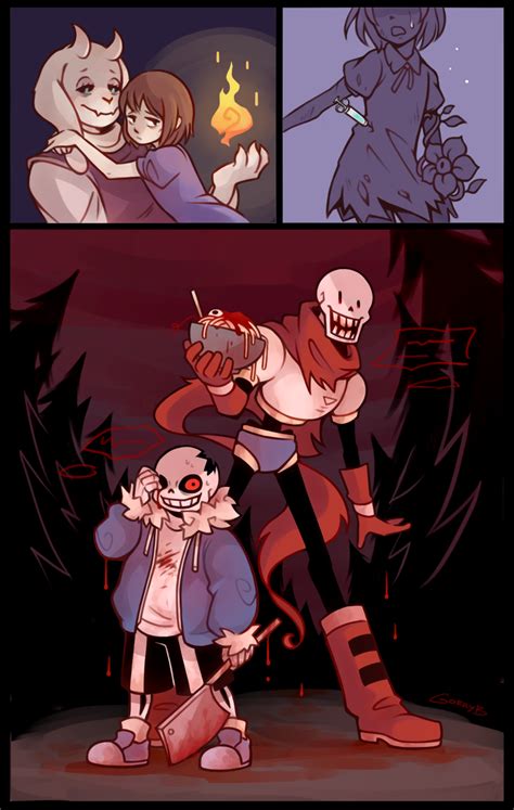 Let The Puzzles Begin Horrortale Undertale Au By Gorryb