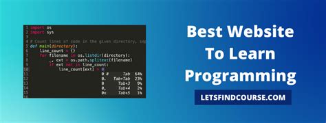 10 Best Websites To Learn Programming Language Letsfindcourse